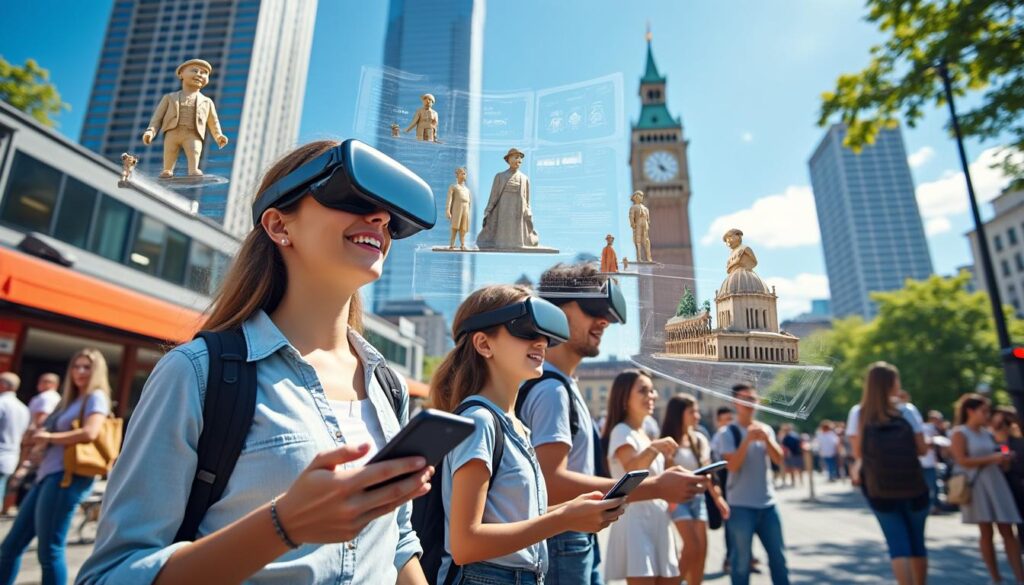 découvrez comment la réalité augmentée transforme vos expériences touristiques en vous plongeant au cœur des destinations. immersion garantie dans un monde où le virtuel et le réel se mélangent pour des aventures inoubliables.