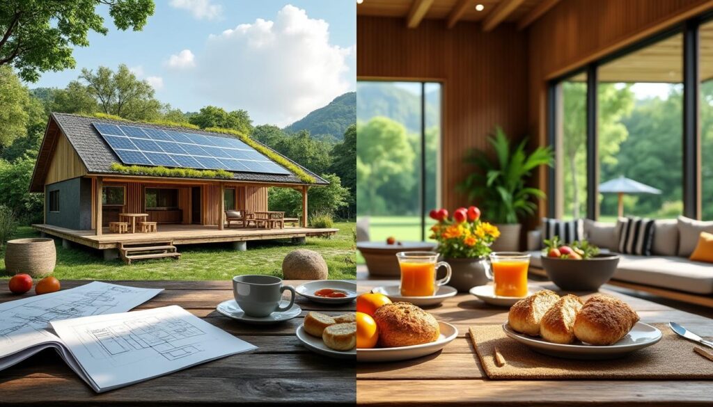 découvrez comment l'écologie s’invite dans l’hébergement, de la conception des lieux jusqu’au petit-déjeuner, avec des pratiques durables et respectueuses de l’environnement pour un séjour responsable.