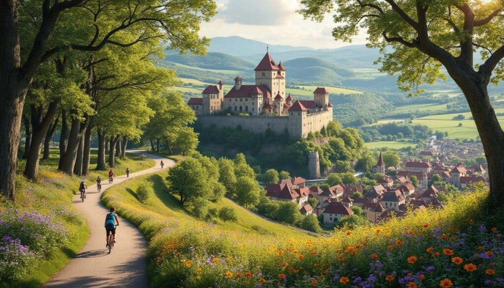 découvrez les routes du patrimoine, des itinéraires uniques où tourisme et patrimoine s’entremêlent pour offrir des expériences culturelles enrichissantes à chaque étape.