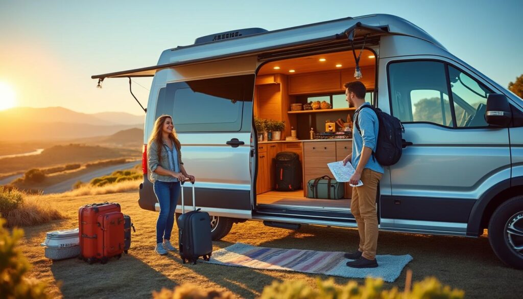 découvrez la liberté du road trip grâce à la location d'un van aménagé, l'option idéale pour voyager confortablement et à votre rythme.