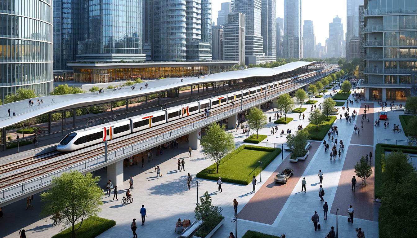 découvrez un emplacement central idéalement situé à proximité immédiate des gares, pour un accès rapide et facile à toutes vos destinations.