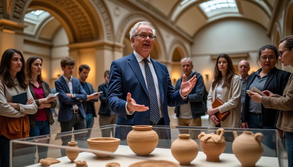 découvrez comment l'intervention d'un conférencier assermenté améliore et structure vos visites guidées pour une expérience enrichissante et authentique.