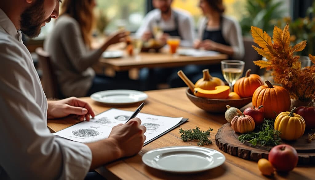 découvrez comment la rédaction d'une carte de saison dynamise l'ambiance et l'attractivité de votre restaurant en mettant en valeur des produits frais et adaptés à chaque période de l'année.