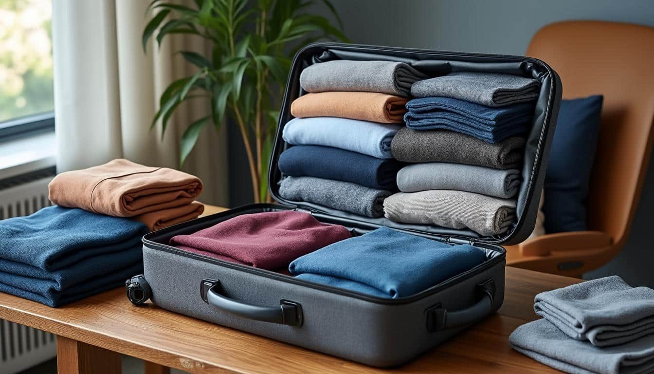 découvrez comment le pliage intelligent des vêtements peut optimiser vos conseils pour préparer efficacement vos bagages, gagner de l'espace et voyager léger.