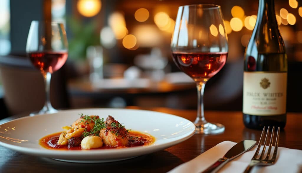 découvrez comment l'harmonie parfaite entre mets et vins sublime chaque plat de notre menu dégustation pour une expérience culinaire inoubliable.
